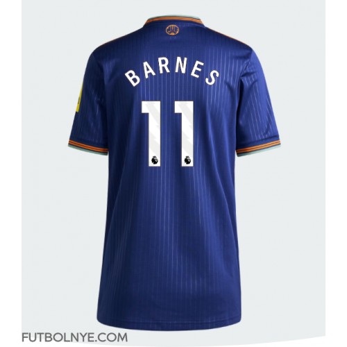 Camiseta Newcastle United Harvey Barnes #11 Tercera Equipación para mujer 2025-26 manga corta